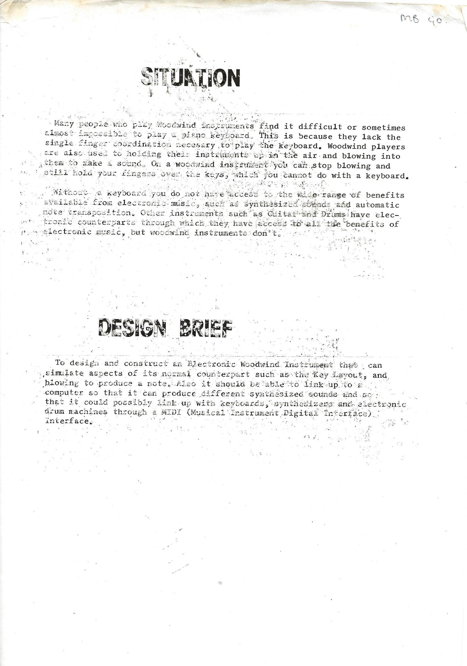 Design Brief