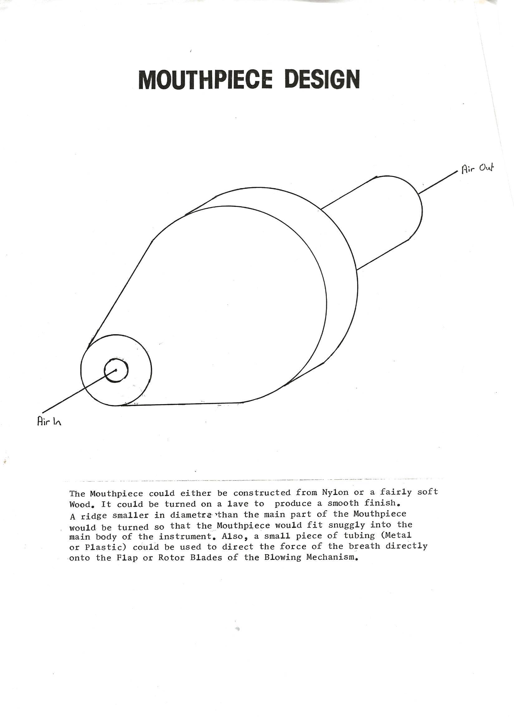 Mouthpiece design
